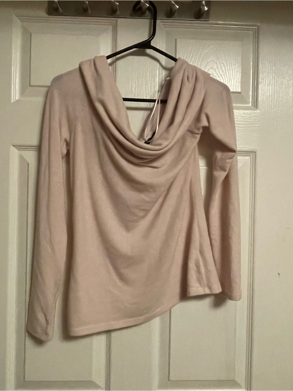 Urban Behavior Blush Cowl Neck Sweater